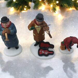 Dept 56 Street Musicians Christmas in the City Village Accessory - 1993